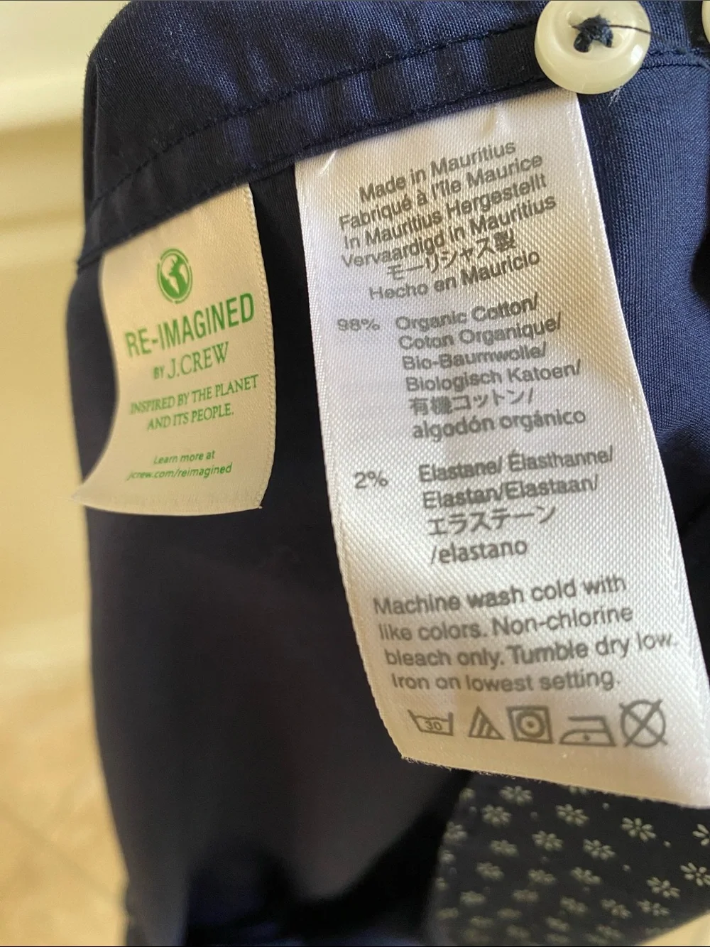 J. CREW Organic Cotton Shirt